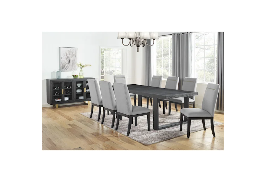 Yves Dining Room Group by Steve Silver at Dream Home Interiors