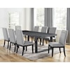 Prime Yves 9-Piece Table and Chair Set