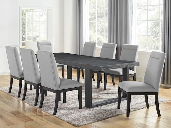 9-Piece Table and Chair Set