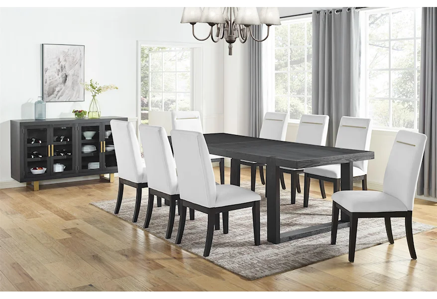 Yves 5 Piece Dining Set by Steve Silver at Darvin Furniture