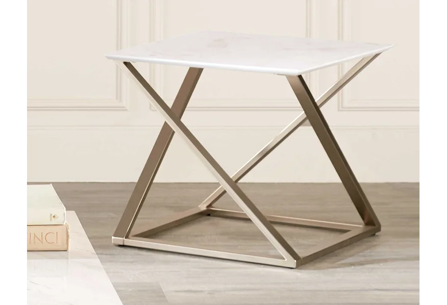 Zurich End Table by Steve Silver at Sam Levitz Furniture