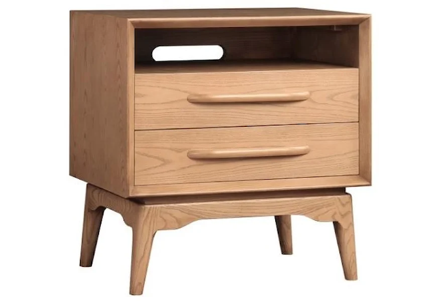 Ash Nightstand by Stickley at Williams & Kay