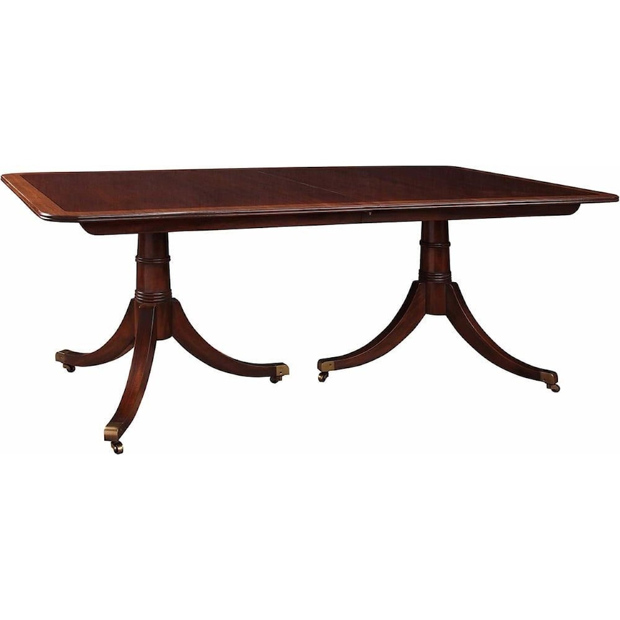 Stickley Classics Cherry and Mahogany Haverford Dining Table