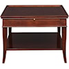 Stickley Classics Cherry and Mahogany Brewster Cocktail Table