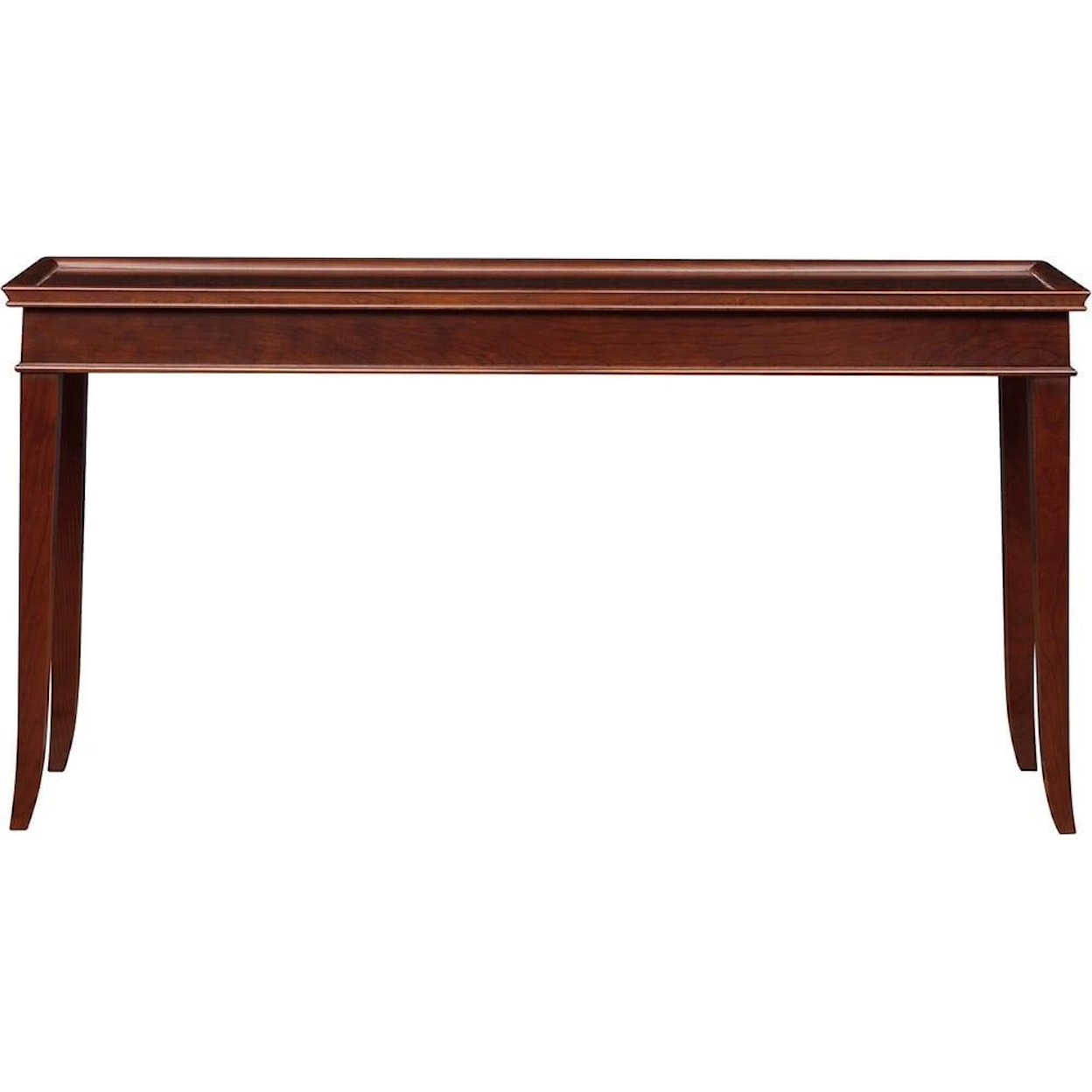 Stickley Classics Cherry and Mahogany Brewster Console Table