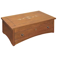 Harvey Ellis Oak Jewelry Box