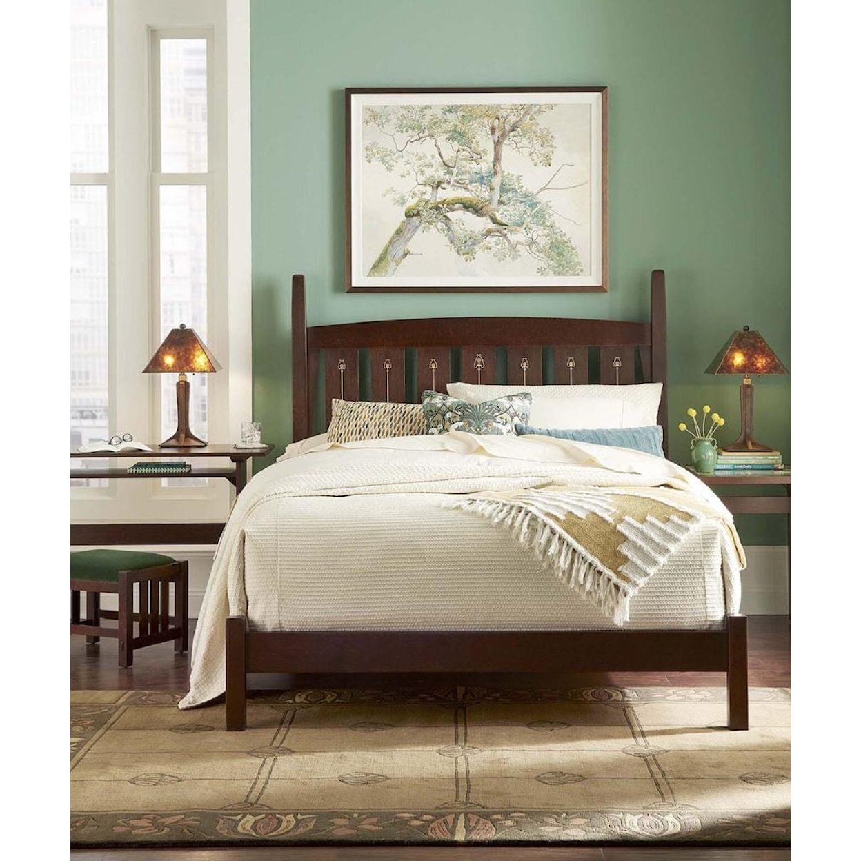 Stickley Harvey Ellis Collection Harvey Ellis Bed