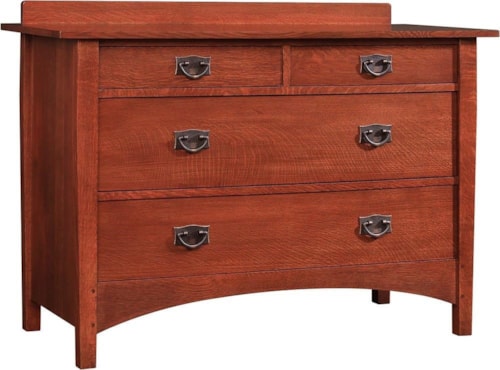 Harvey Ellis Single Dresser in Oak