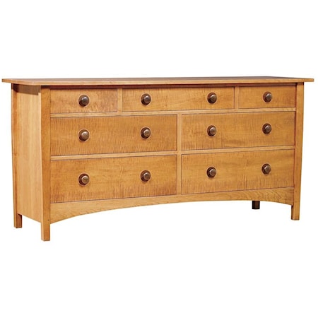 Harvey Ellis Seven Drawer Dresser