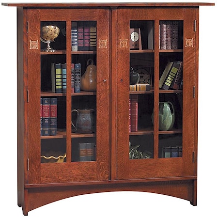 Bookcase with Inlay