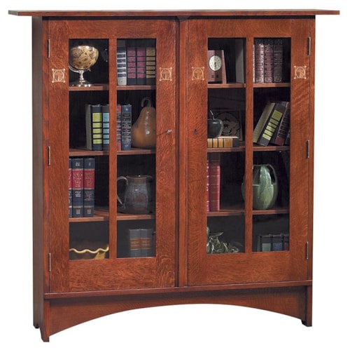 Bookcase with Inlay
