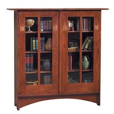 Bookcase with Inlay