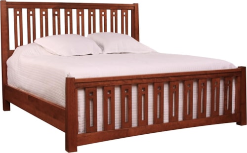 Pierced Slat Bed