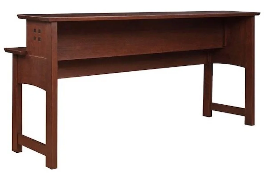 Oak Mission Classics Gathering Island by Stickley at Williams & Kay