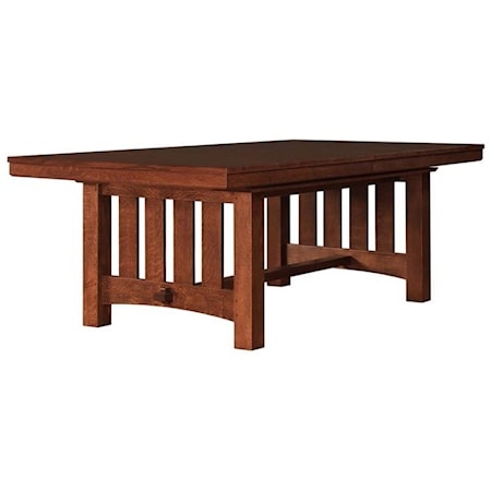 Rectangular Dining Table with Leaves