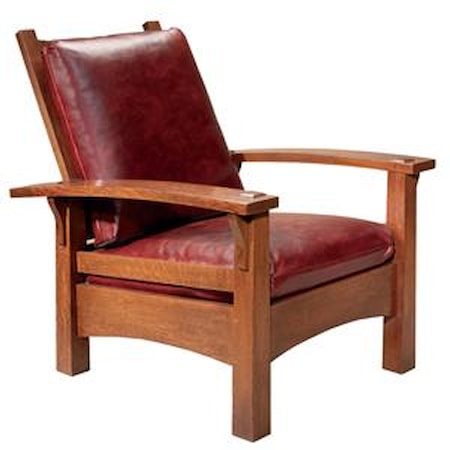 Gustav Bow Arm Morris Chair