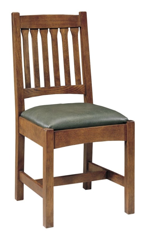 Cottage Slat Back Dining Side Chair