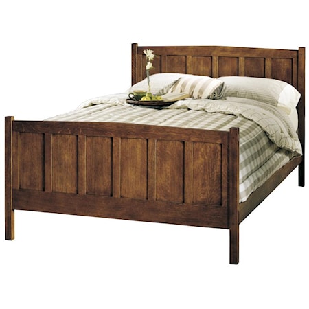 King Size Panel Bed