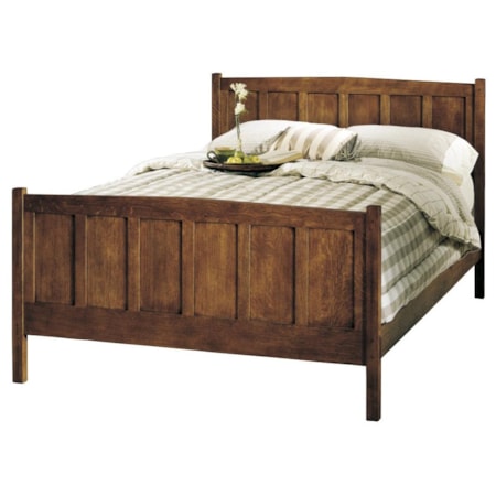 Queen Size Panel Bed