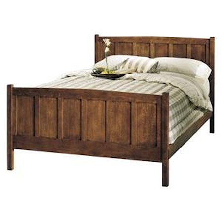 Queen Size Panel Bed