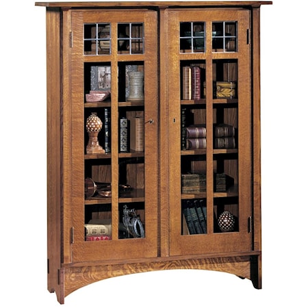 Double Door Bookcase