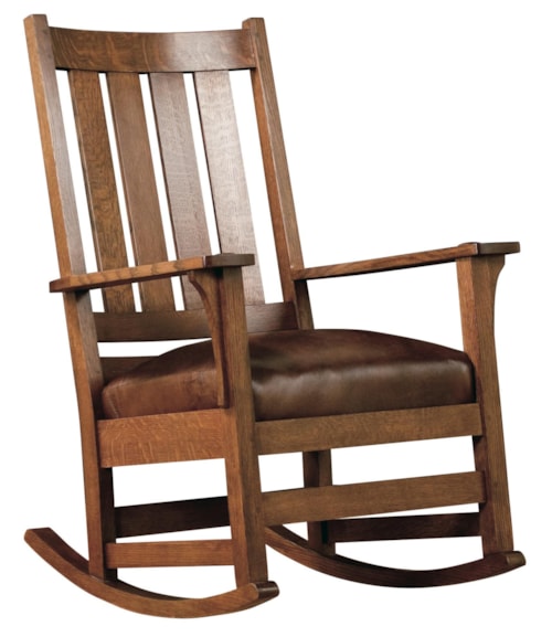 Chapel Street Slat Back Rocker