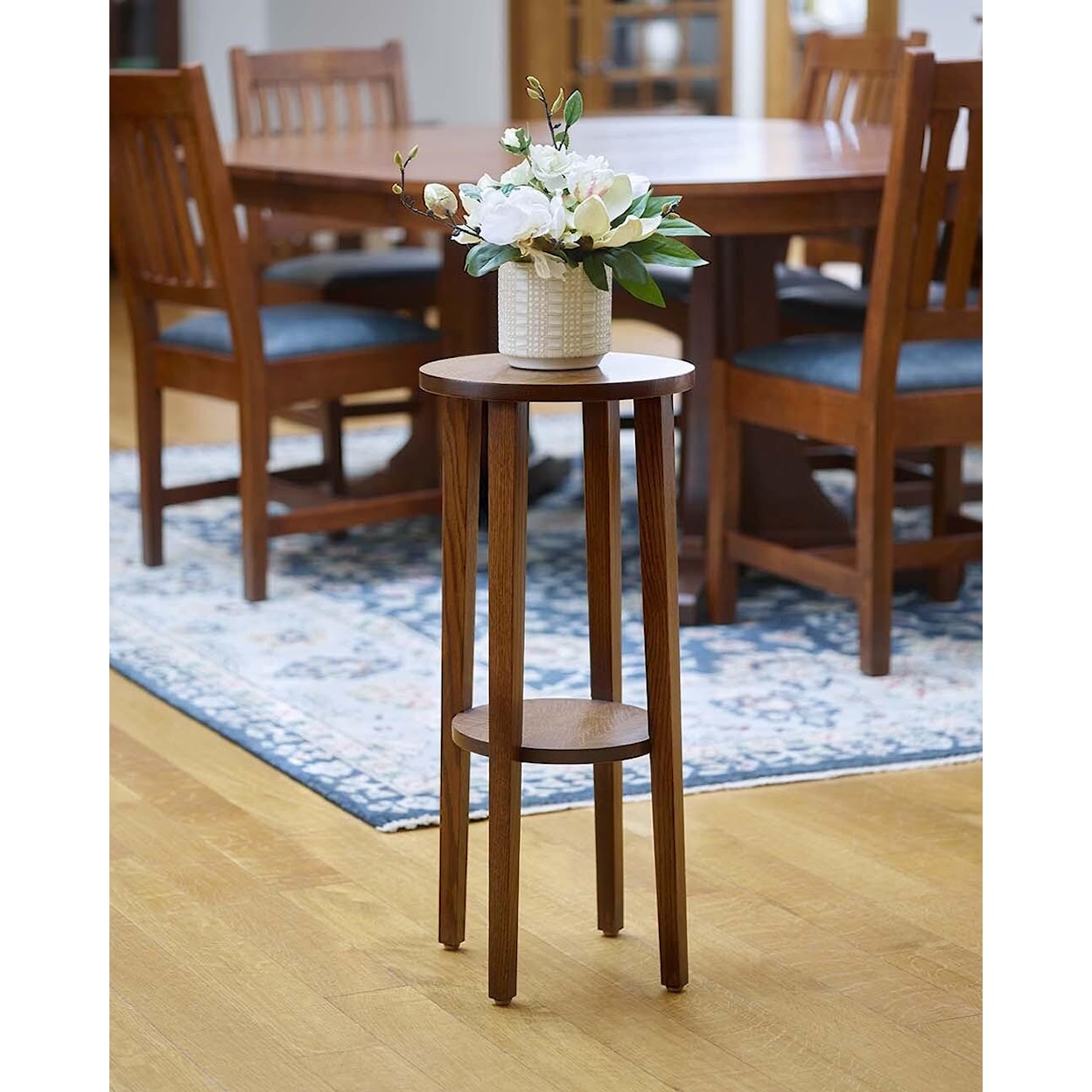 Stickley Little Treasures Round End Table