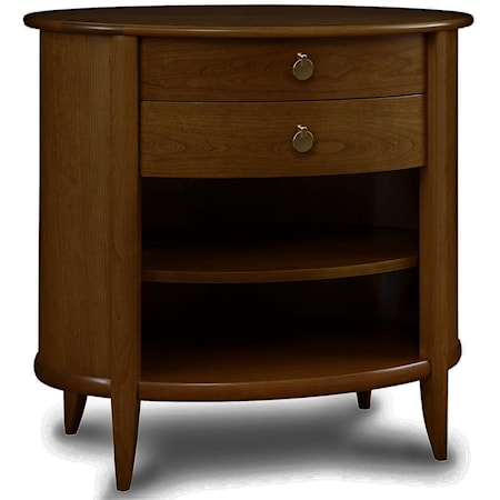 Oval Nightstand