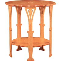 Solid Cherry Grand Poppy Table