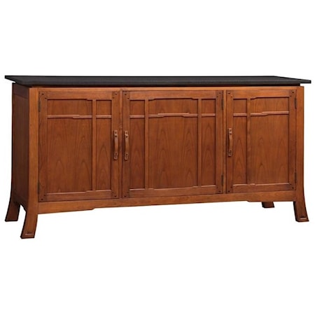 Sideboard with Stone Top