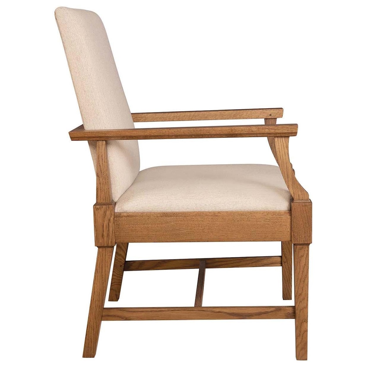 Stickley St. Lawrence St. Lawrence Fabric Hostess Chair
