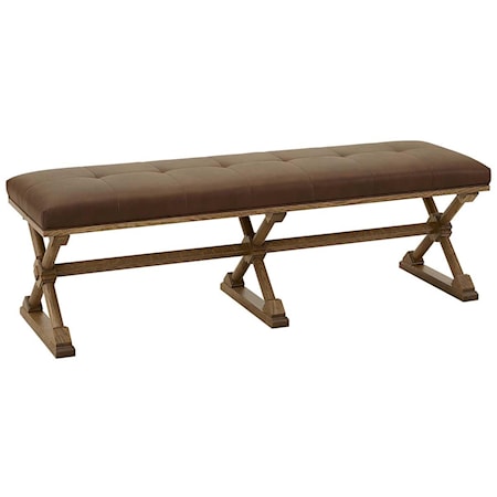St. Lawrence Fabric Bench