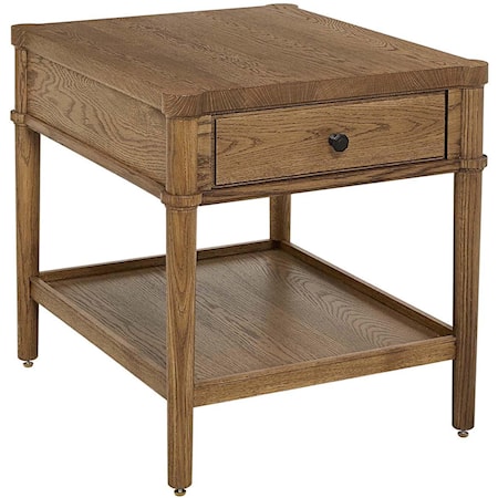 St. Lawrence Post End Table