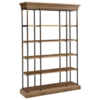 St. Lawrence Metal Bookcase