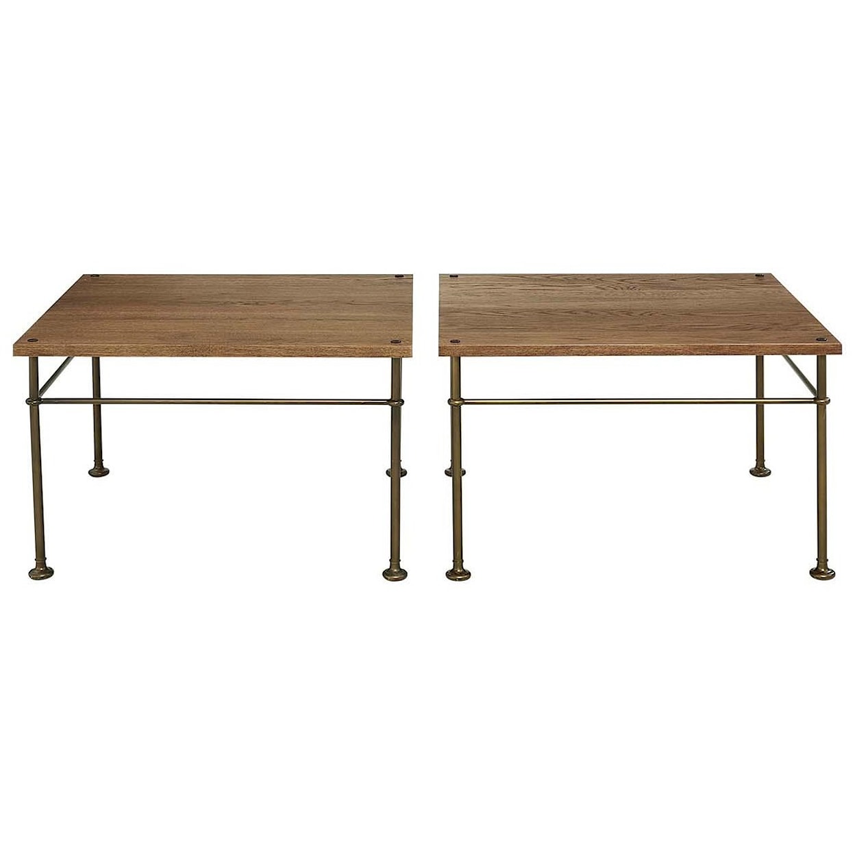 Stickley St. Lawrence St. Lawrence Metal Bunching Cocktail Table