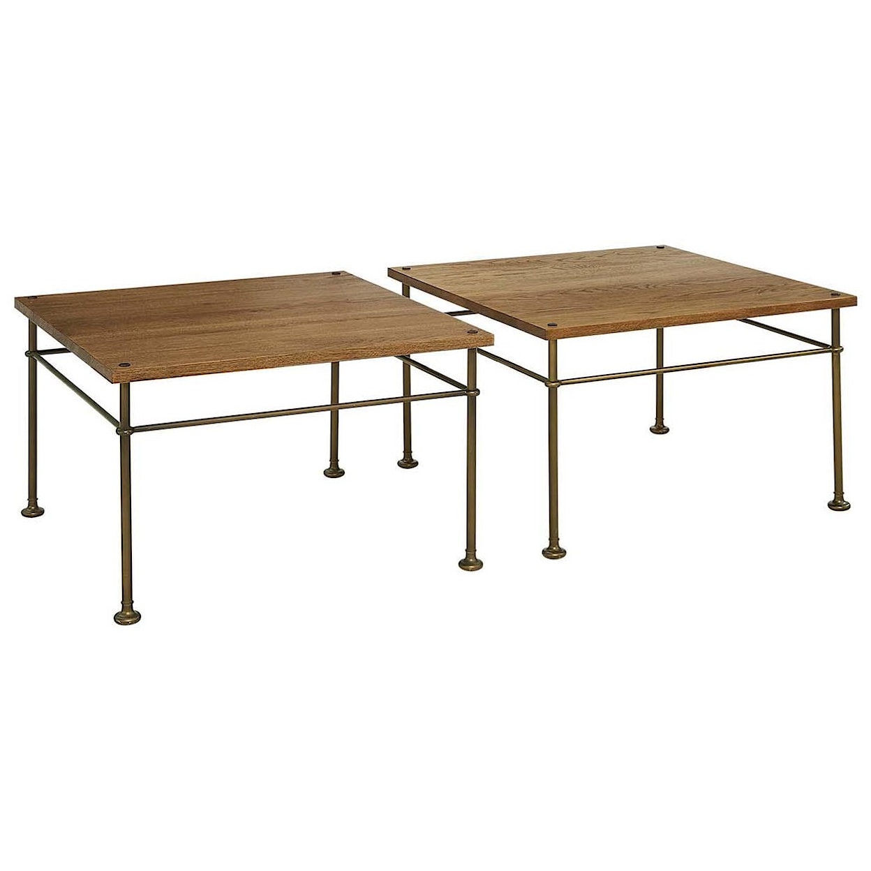 Stickley St. Lawrence St. Lawrence Metal Bunching Cocktail Table