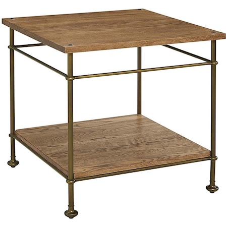 St. Lawrence Metal End Table