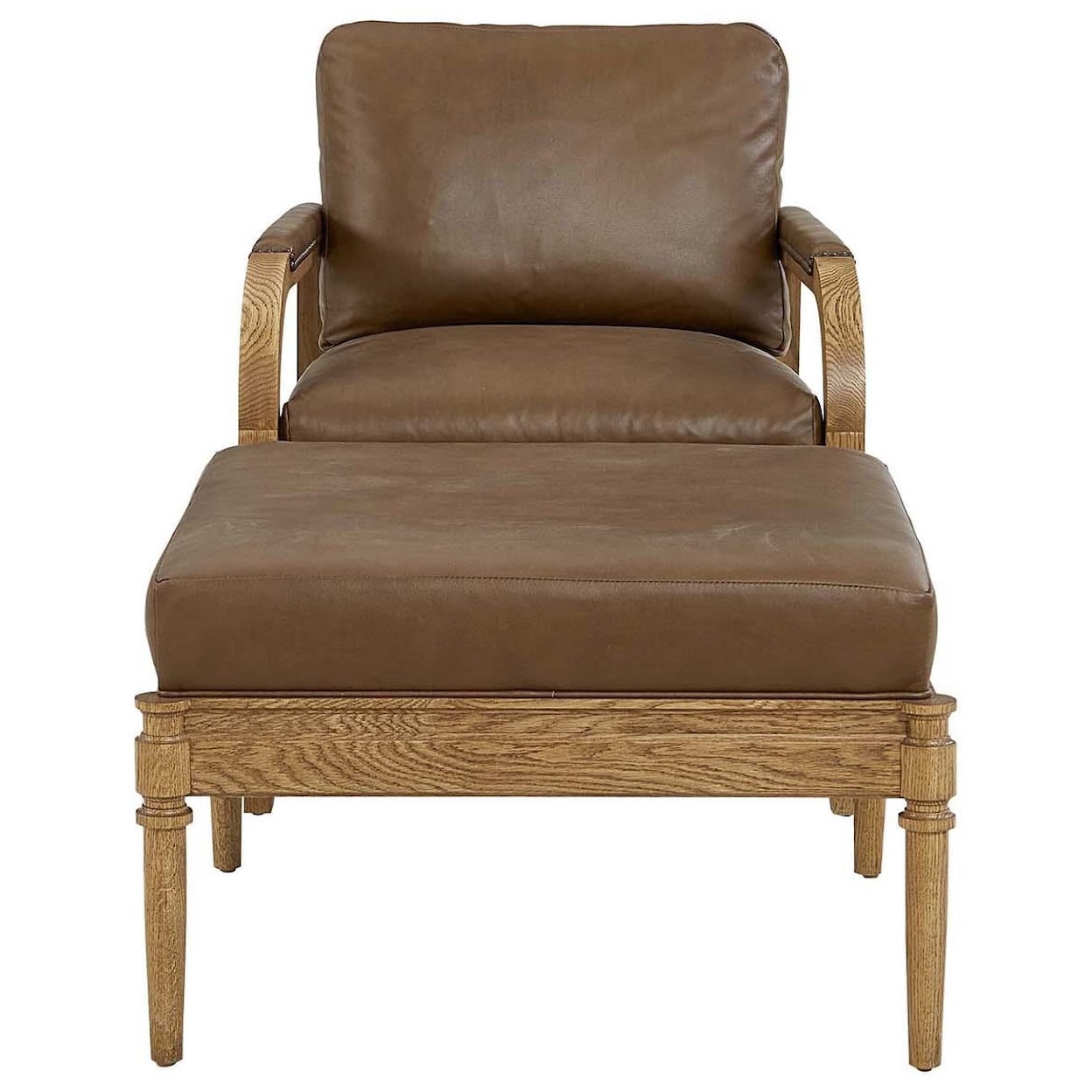 Stickley St. Lawrence St. Lawrence Leather Lounge Chair