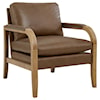 Stickley St. Lawrence St. Lawrence Leather Lounge Chair