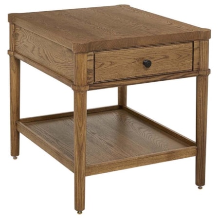 St. Lawrence Post End Table