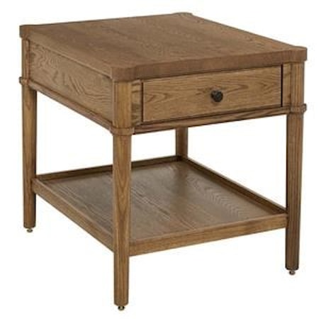 St. Lawrence Post End Table