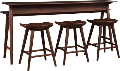  Sofa Gathering Table (Stools Sold Separately)