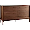 Stickley Walnut Grove 6-Drawer Dresser