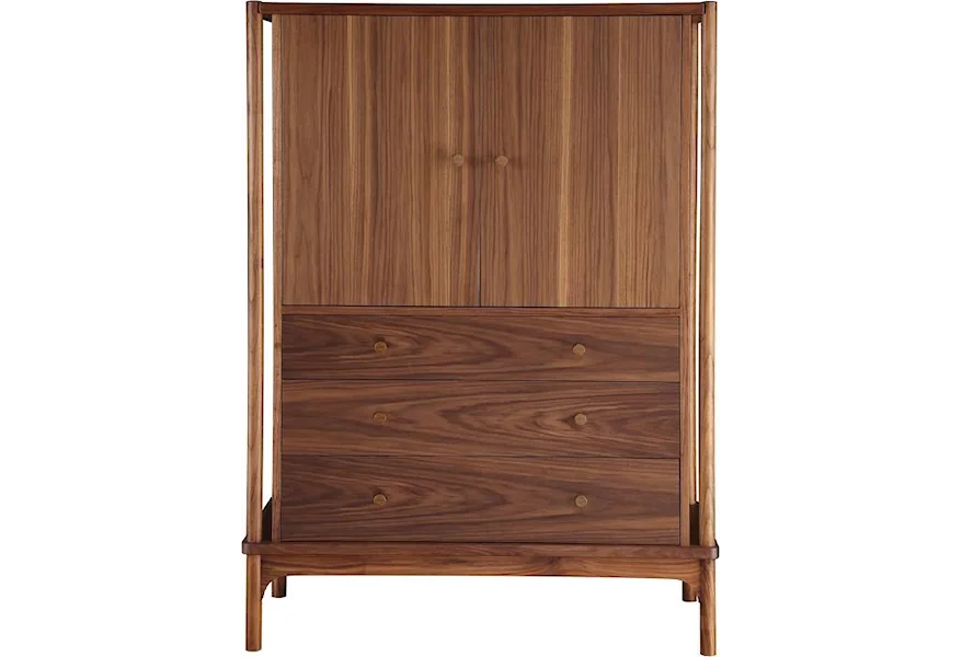 Walnut Grove Gentlemen's Chest by Stickley at C. S. Wo & Sons Hawaii