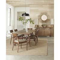 Walnut Grove 7-Piece Table and Chair Set