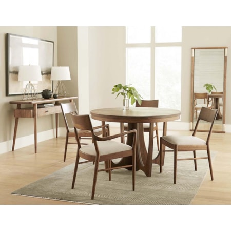 5-PIECE TABLE AND CHAIR SET