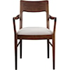 Stickley Walnut Grove Fabric Arm Chair