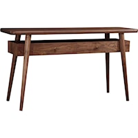 Walnut Grove Console Table with Inset Stone Top