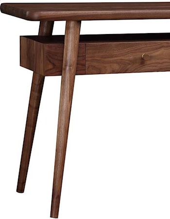 Console Table with Stone Inlay Top