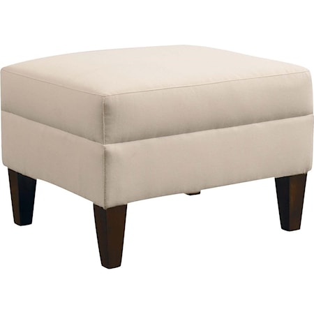 Woodlands Fabric Ottoman